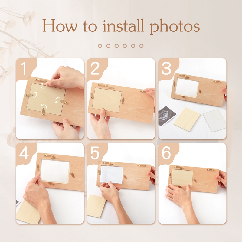 Cadre Photo Macogramme à Ultra - Engraved Wood Frame avis et prix